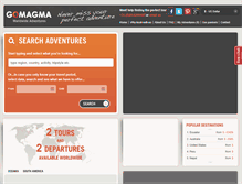 Tablet Screenshot of gomagma.nl